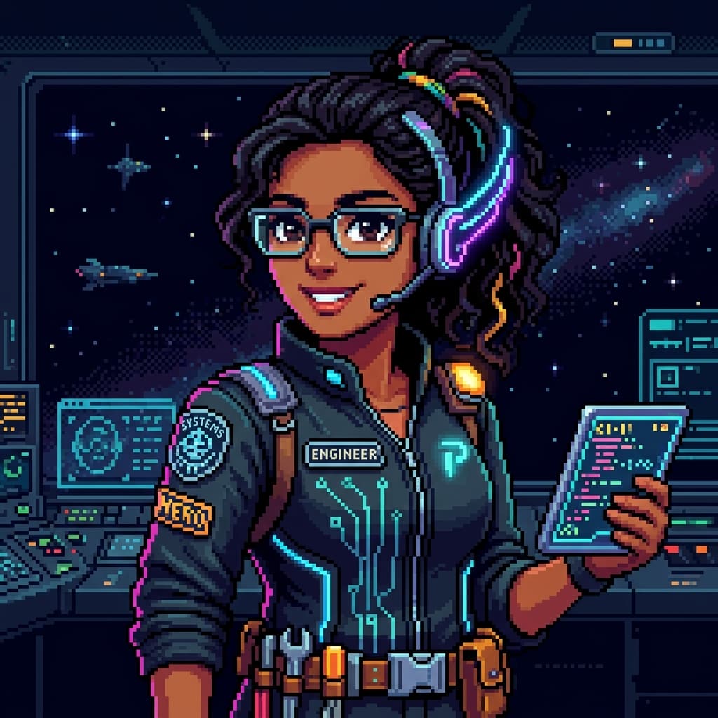 Jhinuk Roy • Pixel Art Avatar